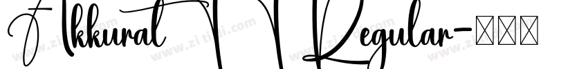 AkkuratTT Regular字体转换